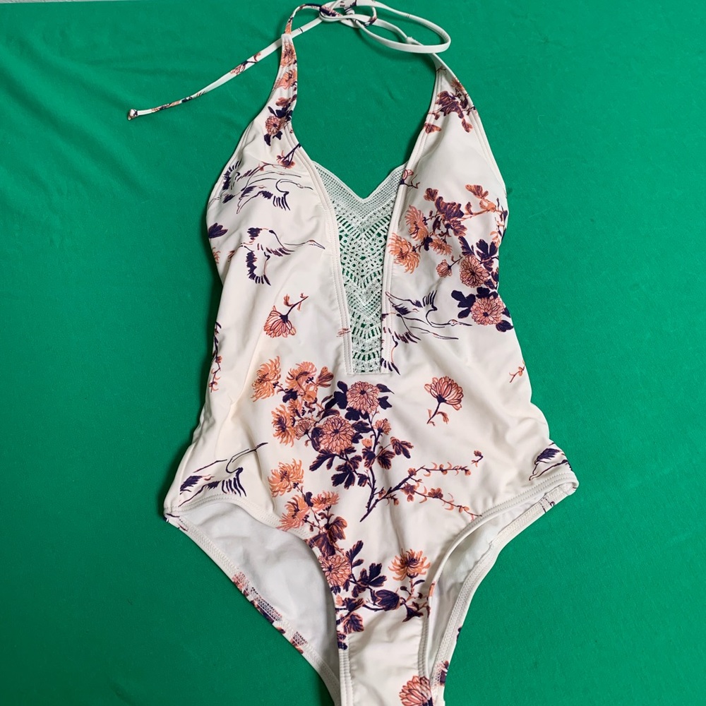 Roxy Sea Lovers One Piece Bathing Suit